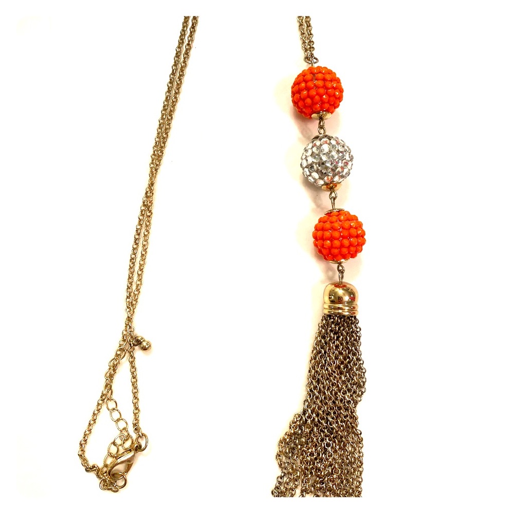 MUST SELL Tassel necklace 🧡
